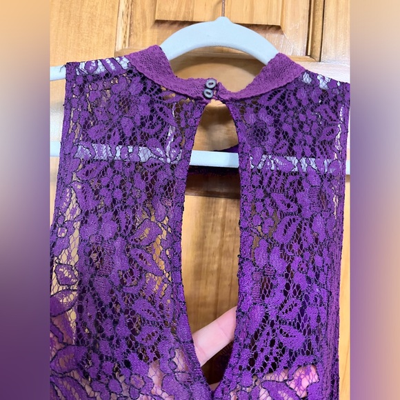 Purple free people tunic - Picture 4 of 6